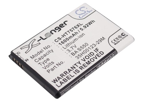 Battery for htc pro t7576 - htc,