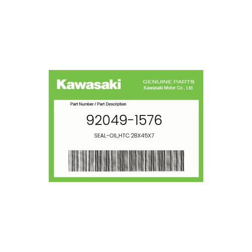 Kawasaki genuine seal oil - genuine, seal-oil,htc